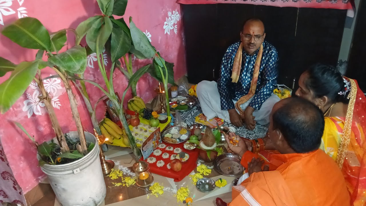 Hi.....Satyanarayan Puja live video 