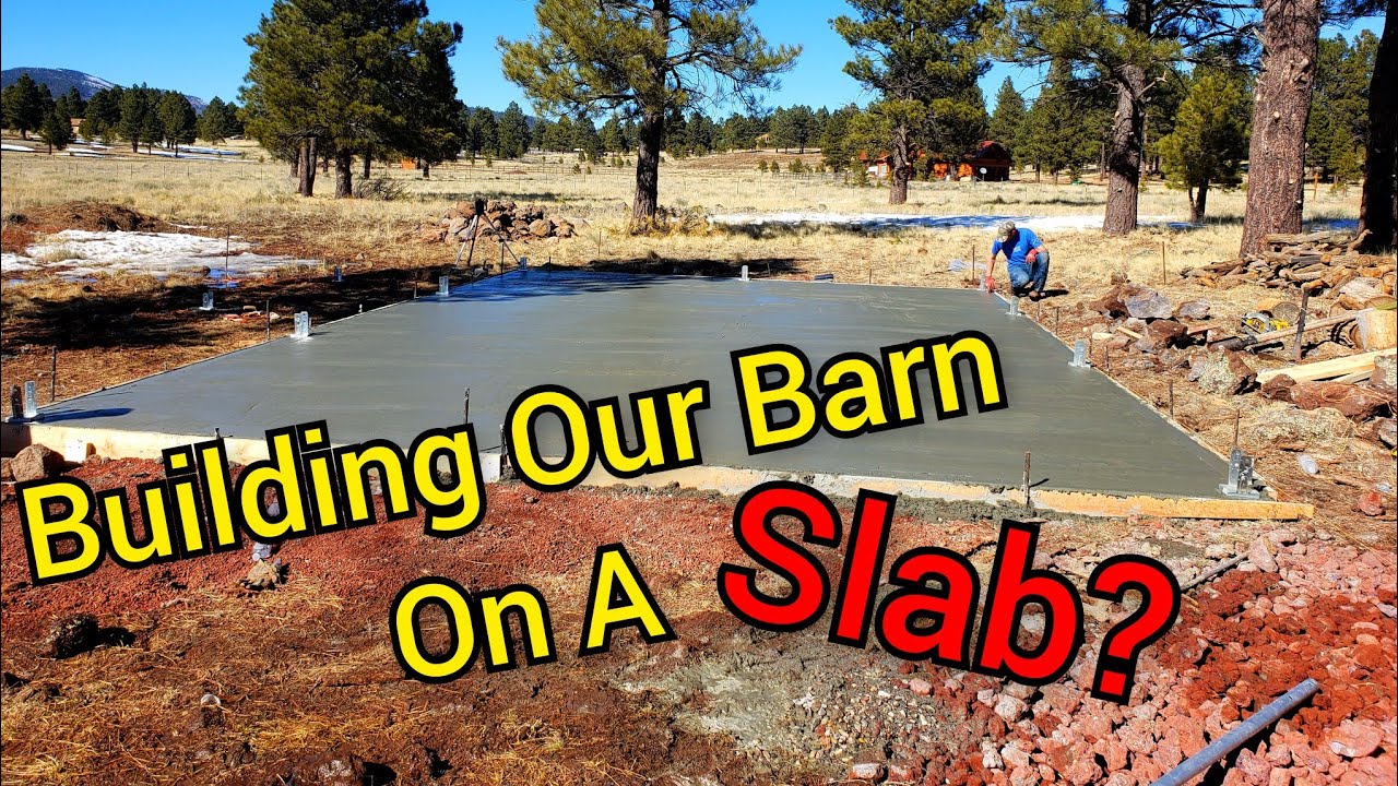 Post Frame Barn Foundation