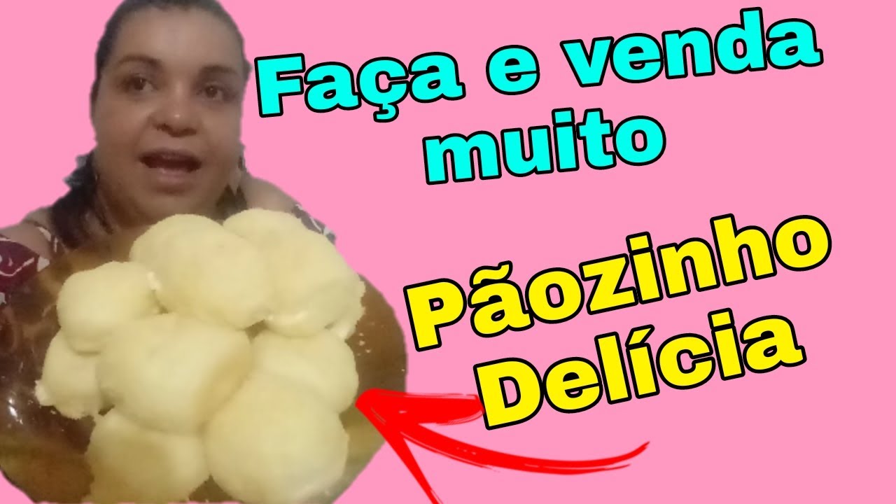 PÃOZINHO DELÍCIA (pão baiano) #muito fácil