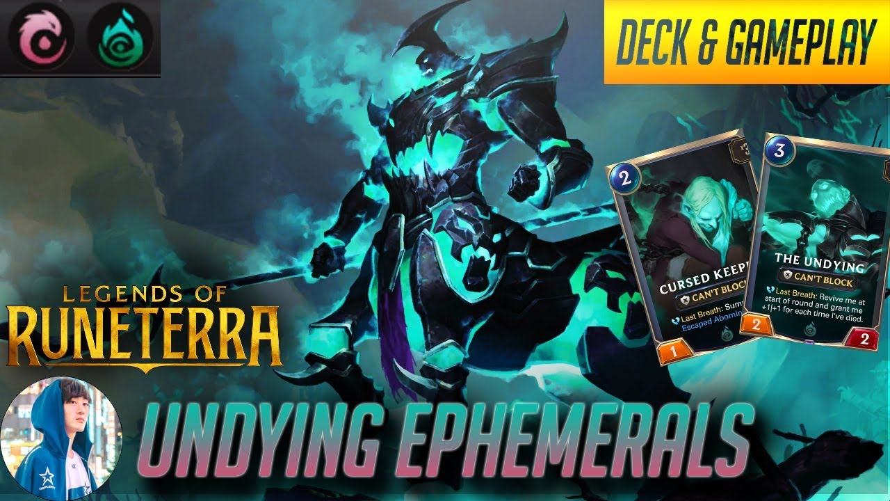 The Undying Horsemen | Shadow Isle/Ionia | Deck + Gameplay 【Legends of Runeterra】