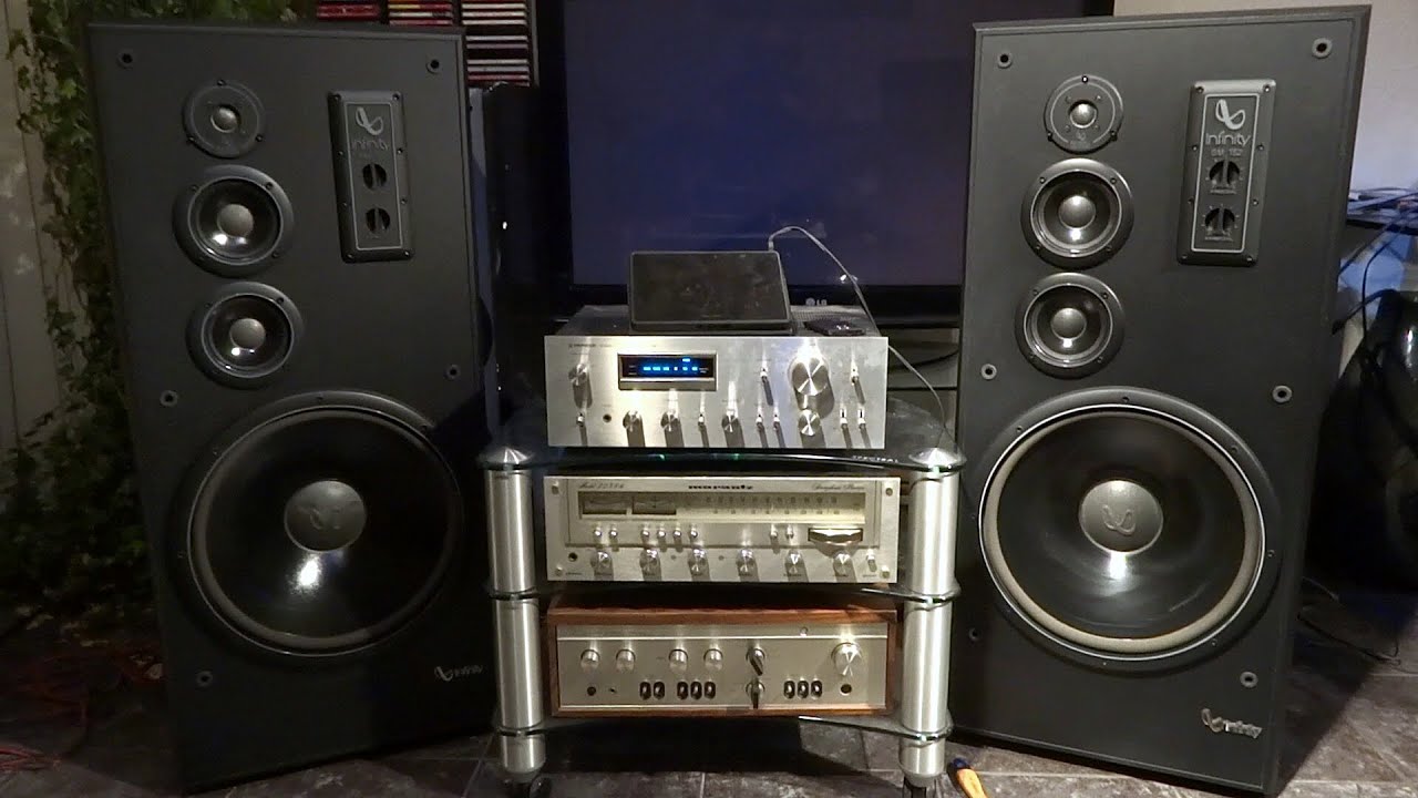 infinity sm 152 sound test on pioneer SA-708 - Love Of My Life - George Benson