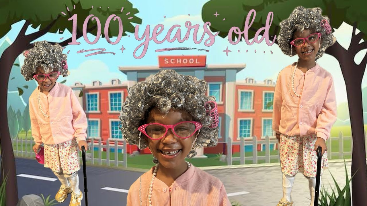 Zhavia woke up 100 years old!!!! 