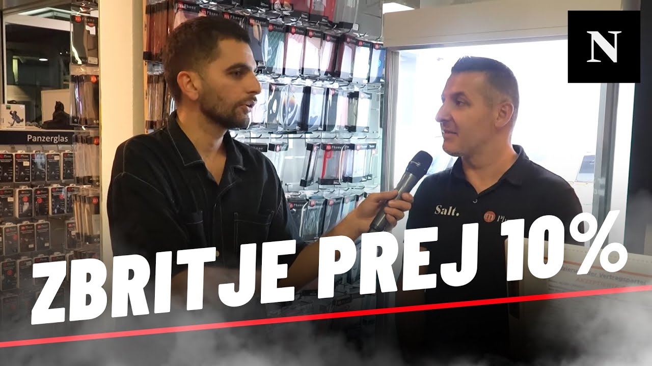 Burim viziton mobishopin e shqiptarit në Basel - E bind t'u bëjë zbritje prej 10% gjithë shqiptarëve