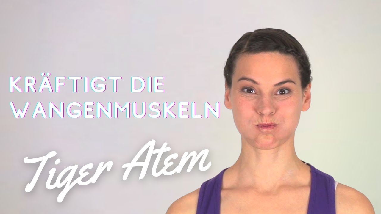 Zur Stärkung der Wangenmuskeln I Fitness für dein Gesicht