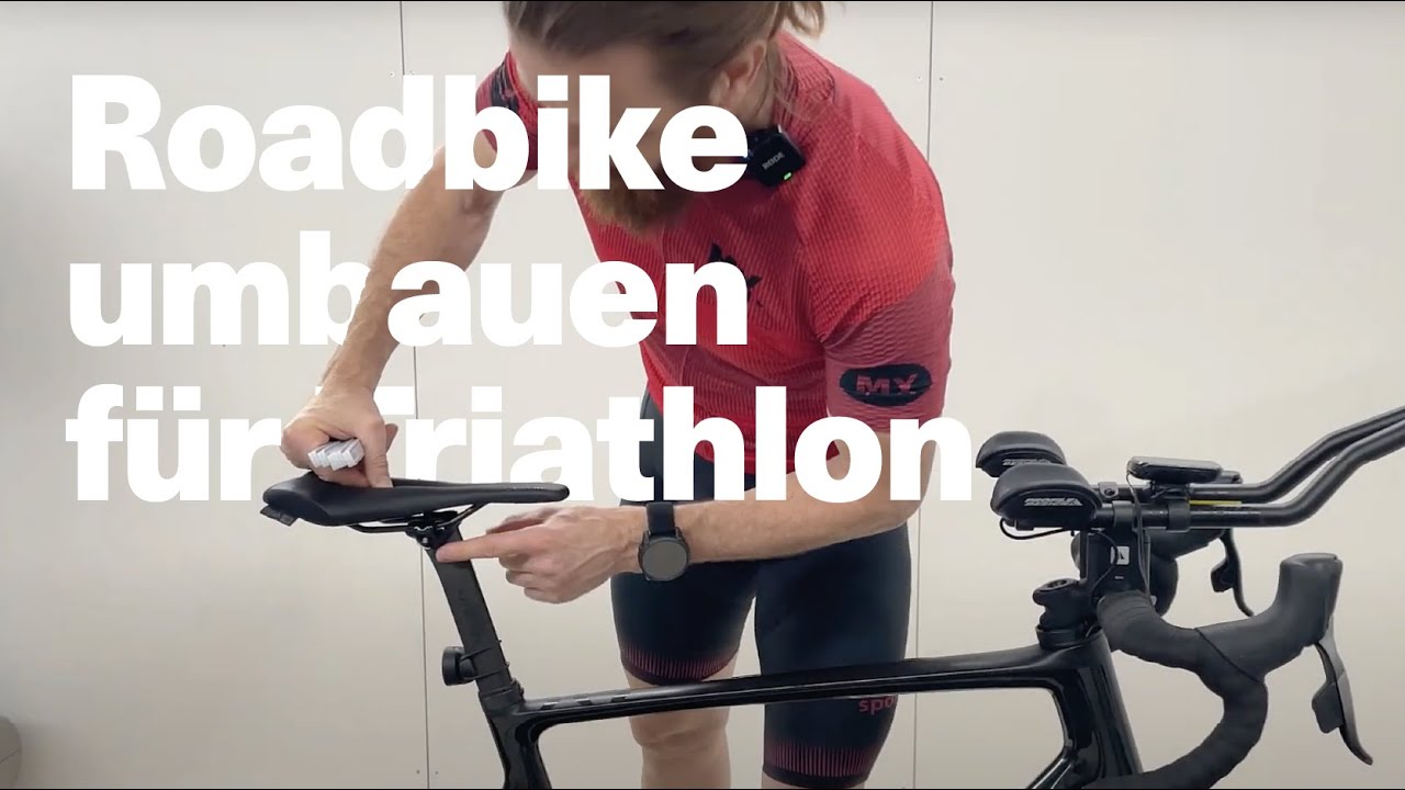 Roadbike umbauen für Triathlon