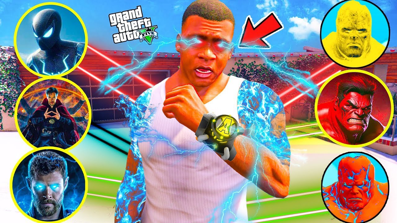 FRANKLIN Try New Avengers Watch To Join Avengers In GTA 5 Tamil | Gta 5 tamil | Gta 5