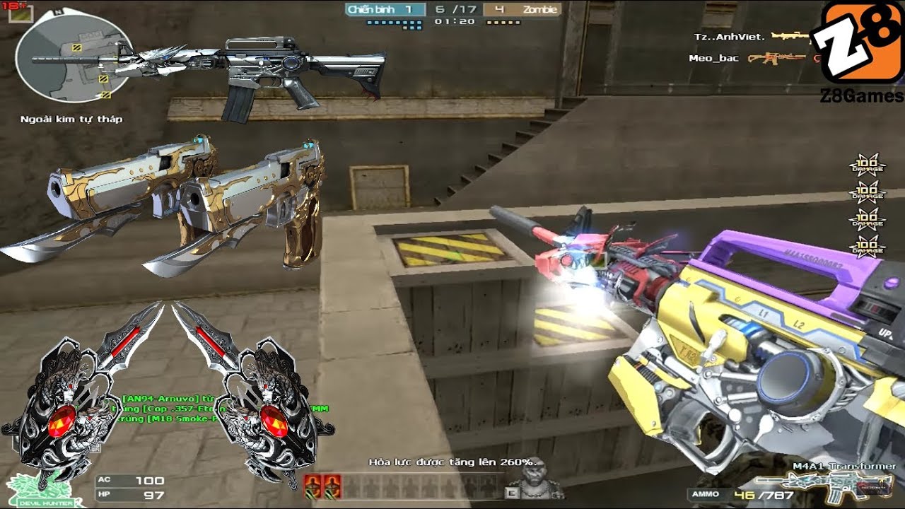 Crossfire NA 2.0 : M4A1-  Iron Beast  - Hero Mode X - ZOMBIE V4