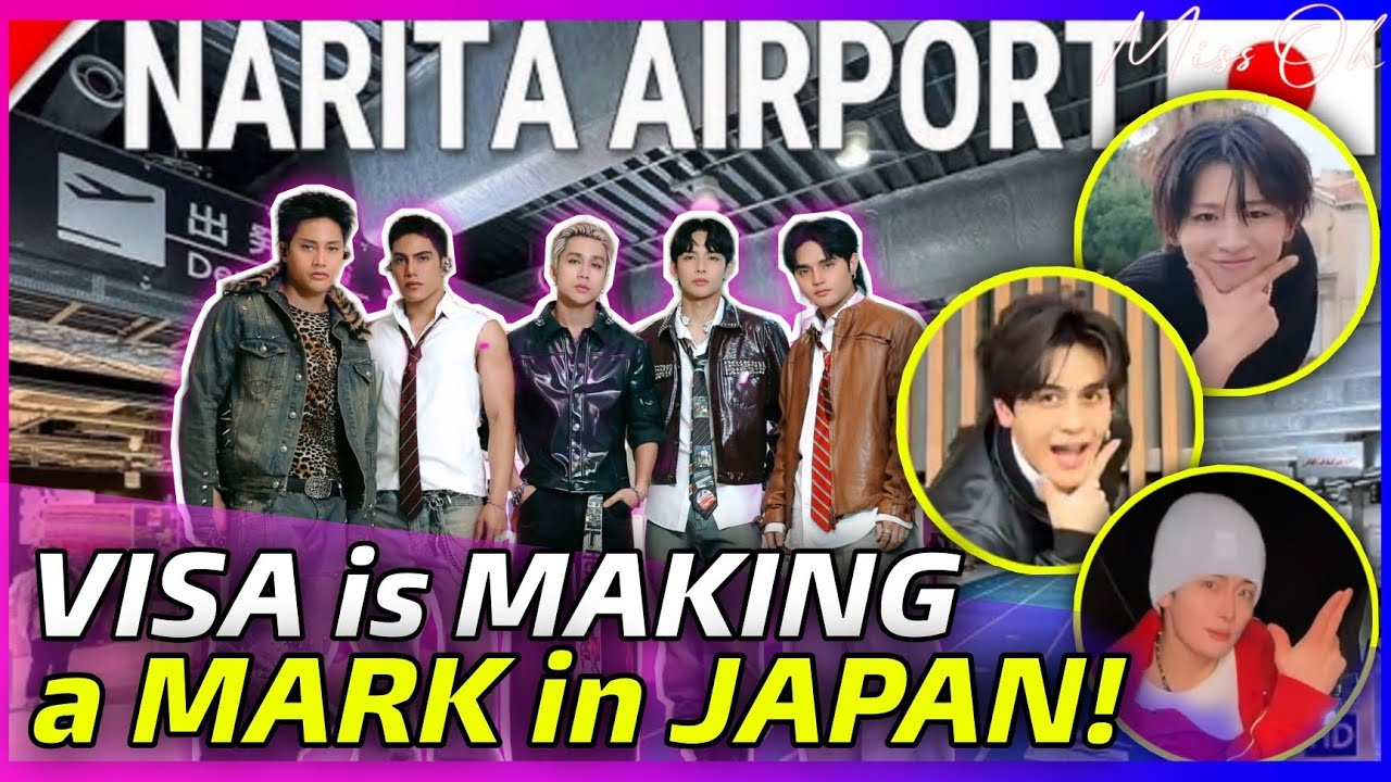 From a JAPAN AIRPORT to JAPANESE IDOLS, SB19 VISA is MAKING A MARK in JAPAN!