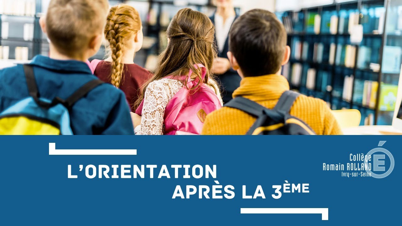 Réunion des parents de 3ème - Orientation 2021