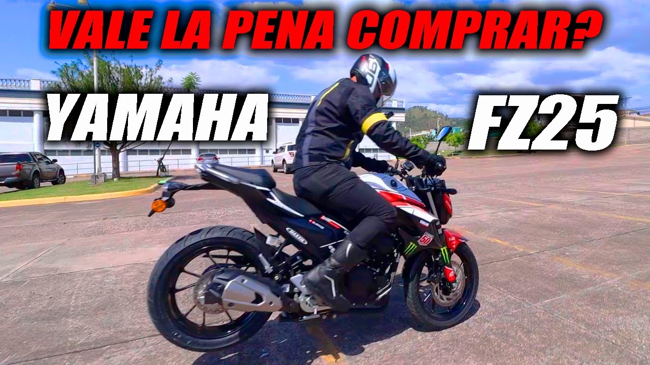 VALE la pena COMPRAR una Yamaha FZ25 SI O NO? 👀 A Prueba Fullgass Ultramotor Honduras