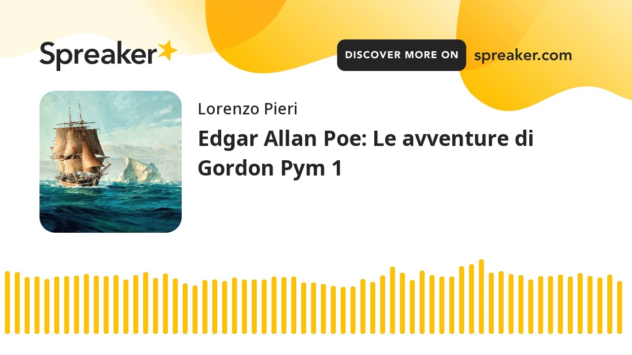 Edgar Allan Poe: Le avventure di Gordon Pym 1