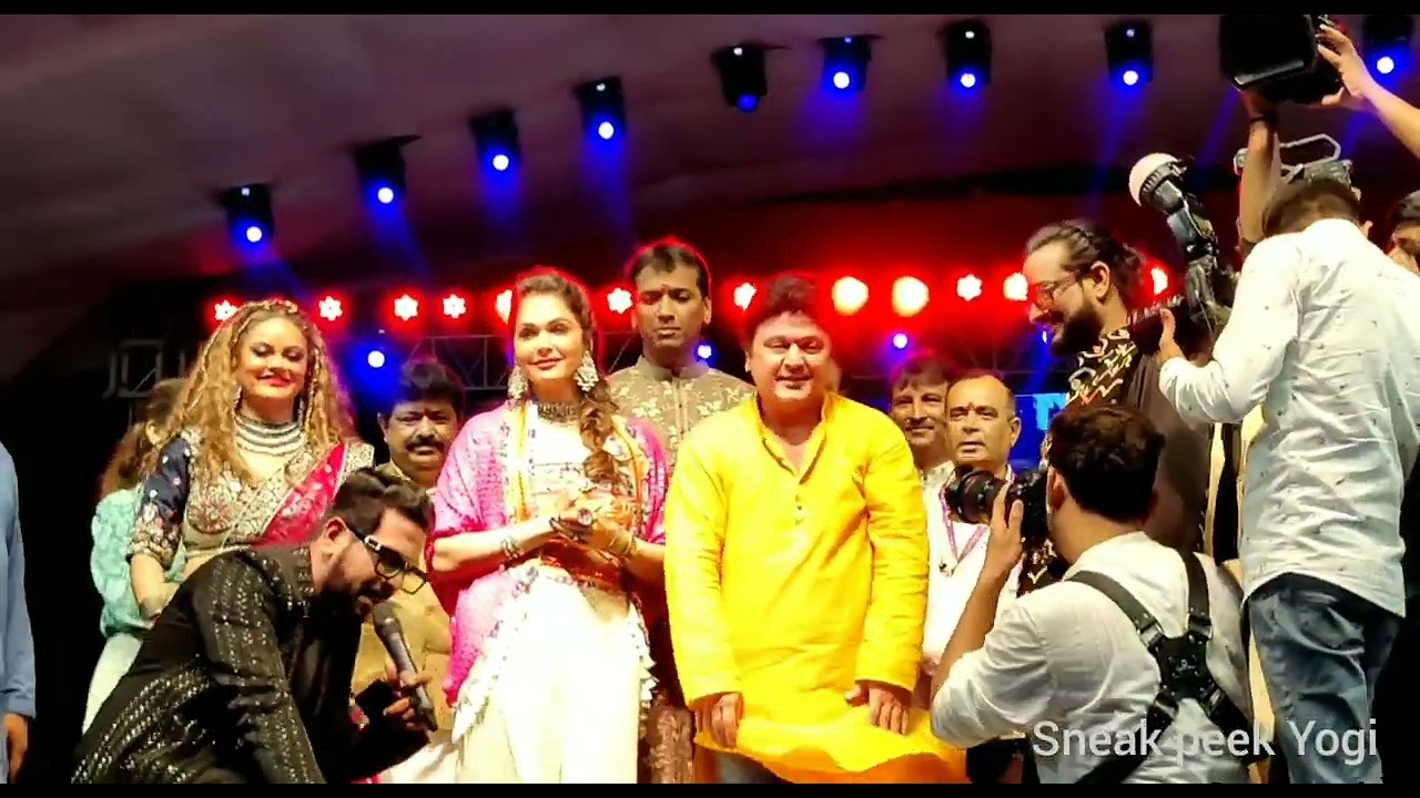 Isha Koppikar || Ali Asgar  || Preeti N Pinki Garba 2022 ||