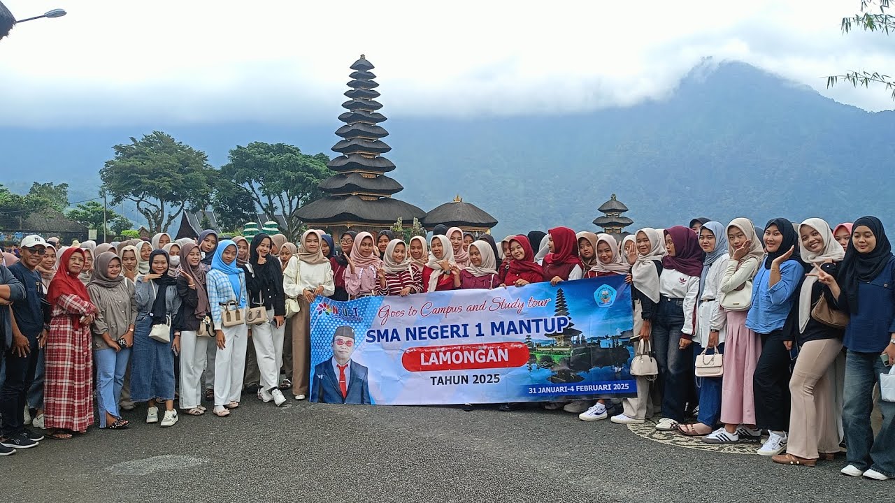 SMA NEGERI 1 MANTUP GOES TOO BALI 31 JAN - 3 FEB 2025