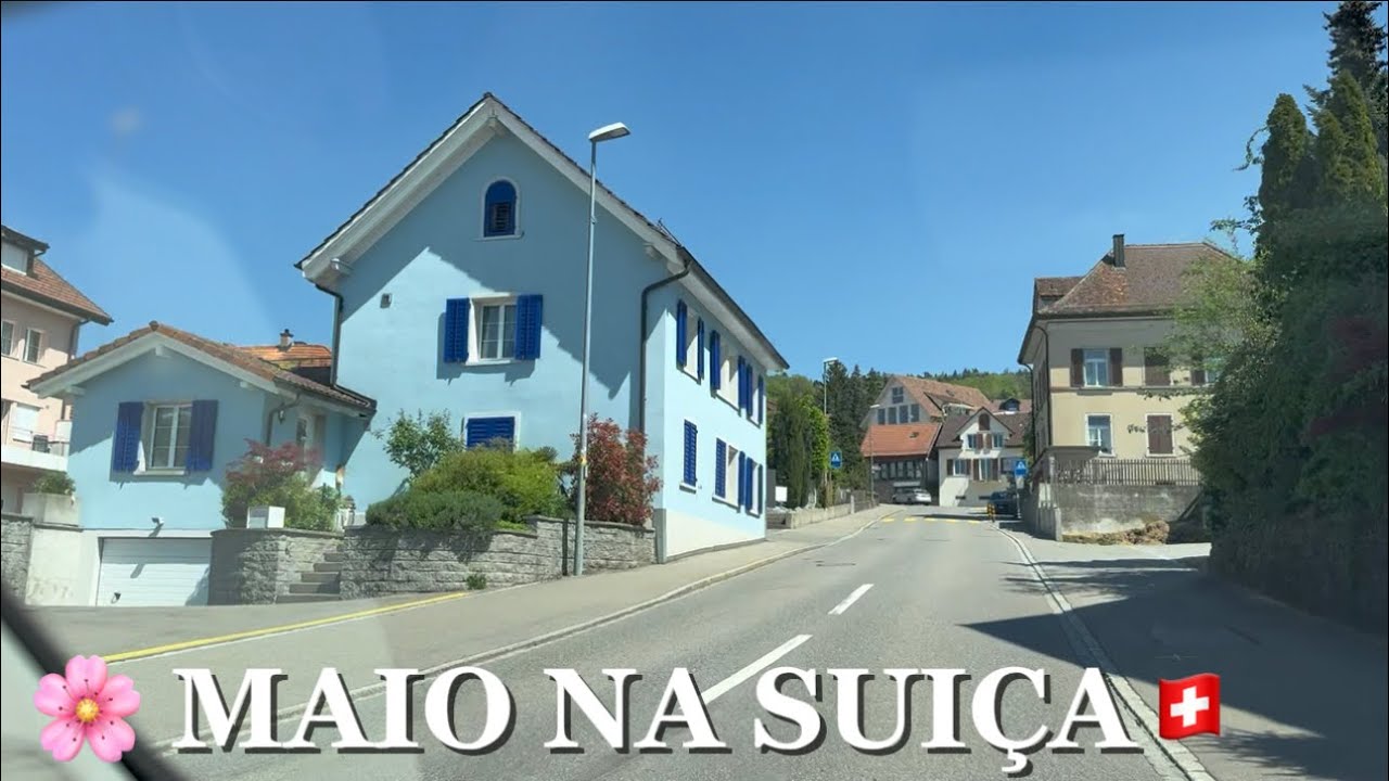 Muito Verde , Céu Azul , Primavera Suiça🇨🇭