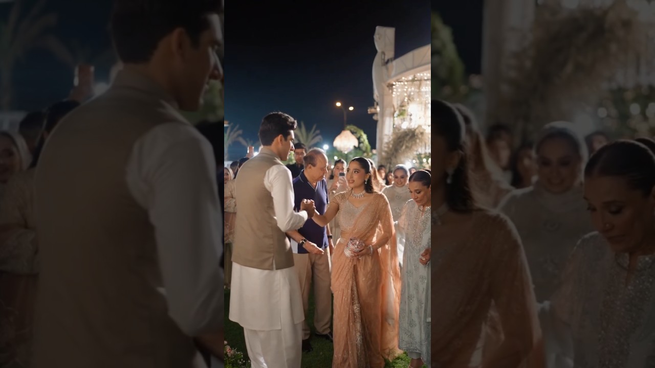 Luxury Pakistani Wedding Highlights 🤍Fatima & Moheeb #ShaadiSeason #DesiWedding #WeddingInspiration