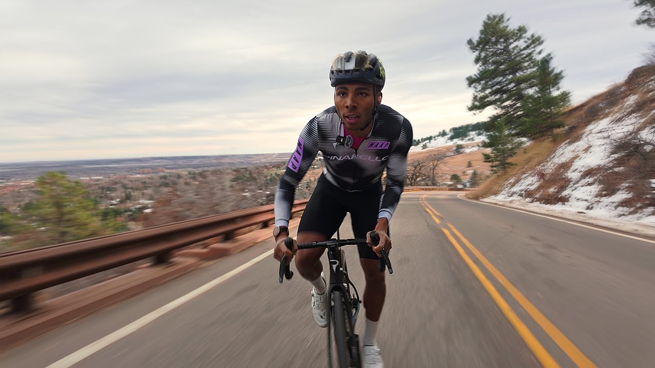 Ama Nsek Power Tests on his new Pinarello F9 1500+W!
