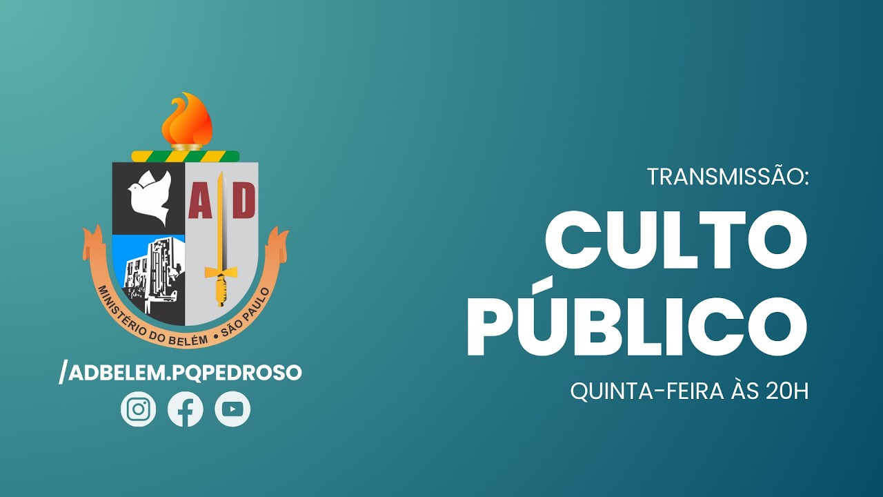 CULTO DA FAMÍLIA | 26/02/2026