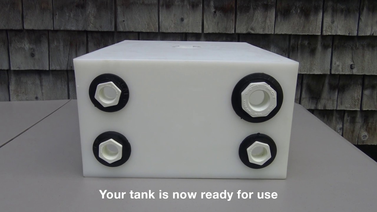 How To Install Uniseal Fittings on a Marine or RV Water Holding Tank