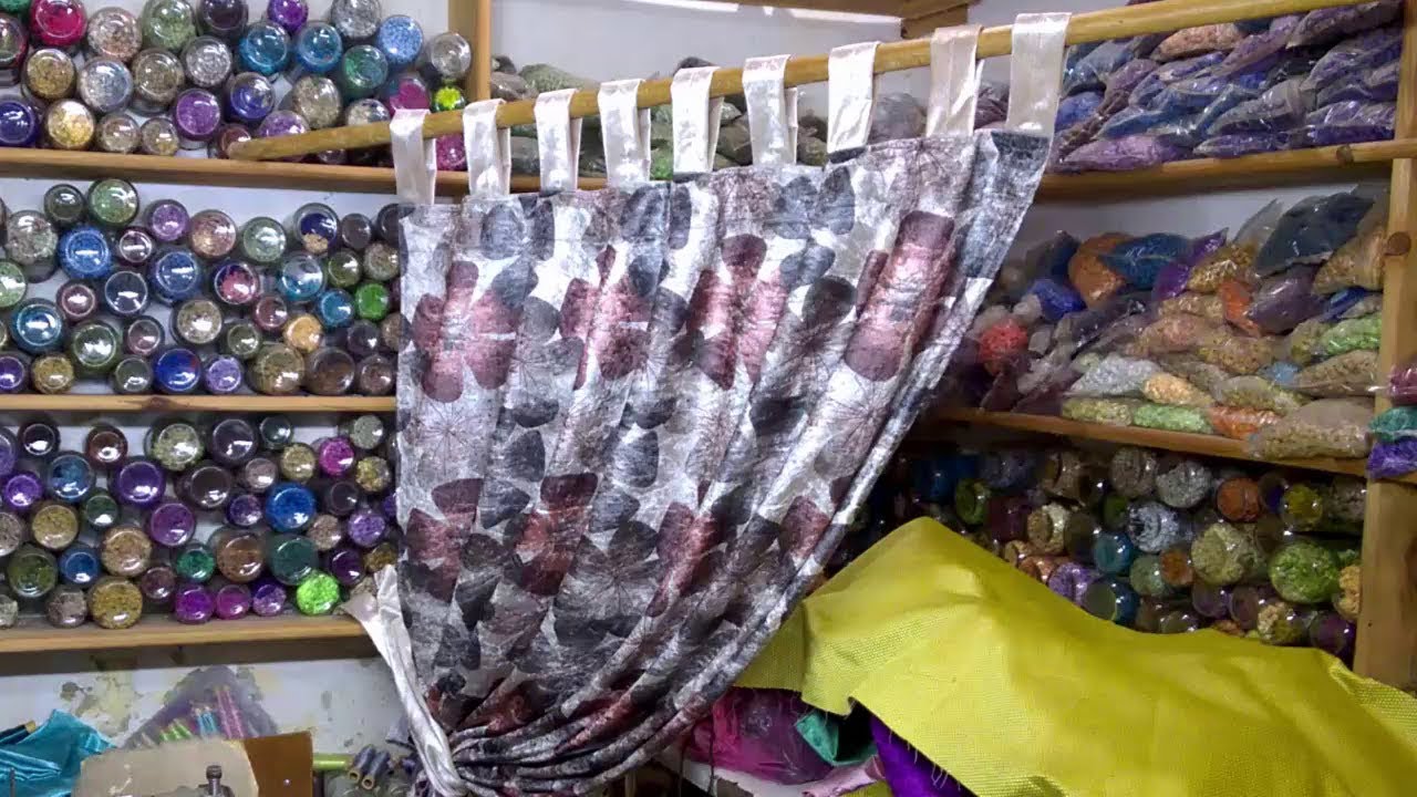 اسهل طريقة لخياطة الستائر بالباندة او الصماطي من قطع القماش