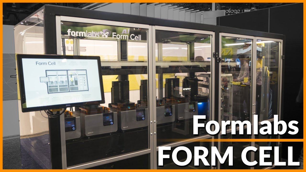 Formlabs Form Cell - SLA Print Farm | CES 2018