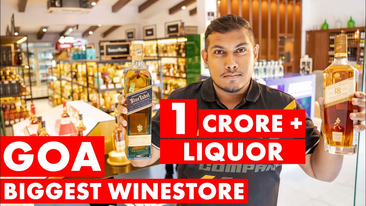 South Goa's Biggest Winestore - Liquor Loft | Goa Liquor Prices 2021 | Beer Whiskey | Goa Vlog | Goa