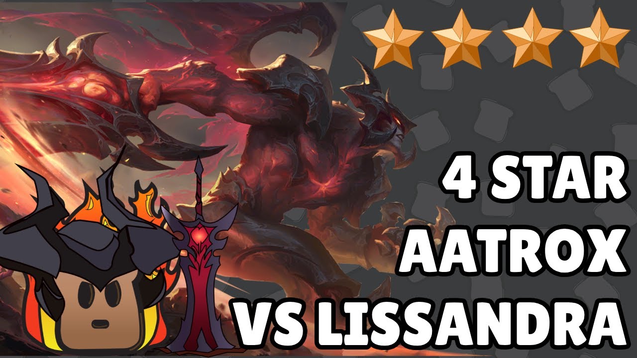 Gameplay 4 Star Aatrox vs Lissandra | Path of Champions
