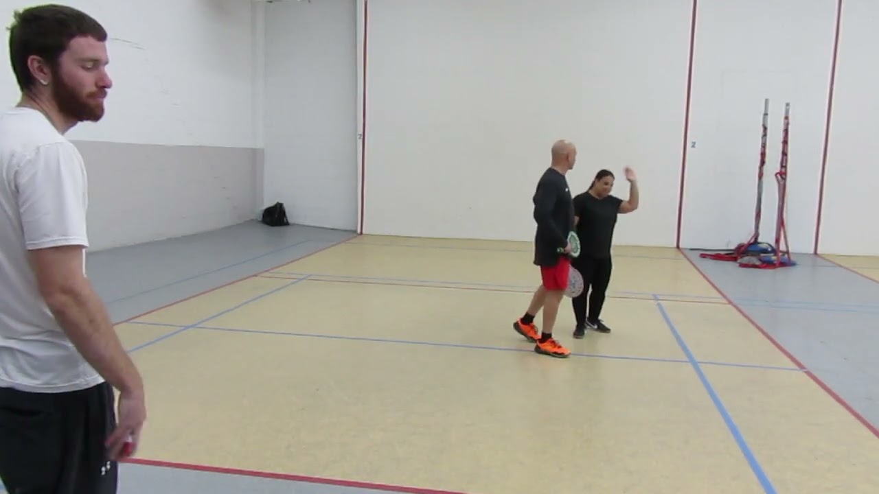 Zerega - Paddle Ball B Dubs - Liz G & Suly vs Mario & Paul - Filmed By Handball Social - 2.7.2026