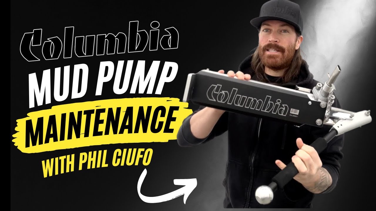 Columbia Mud Pump Maintenance and Care with Phil from PRC TAPING | Drywall Tools