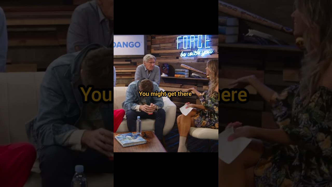 Harrison Ford & Ryan Gosling funny moment