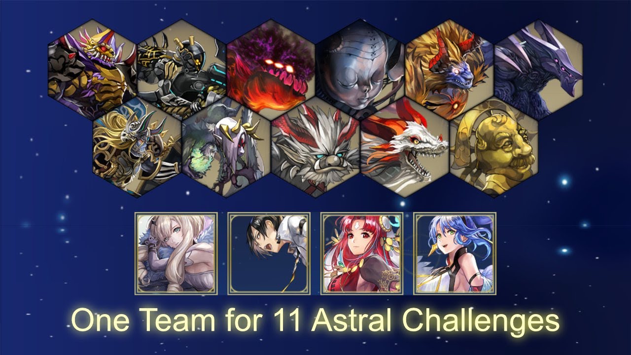 Another Eden - 11 Astral Archive Challenges with Yakumo Team