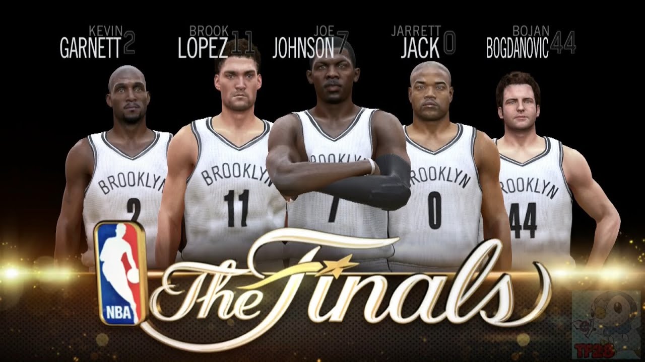 NBA Live 15 Finals Intro & Celebration - Brooklyn Nets