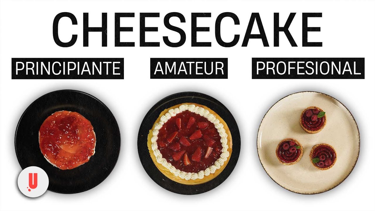 Cheesecake hecha por 3 pasteleros de 3 niveles distintos | UMAMI