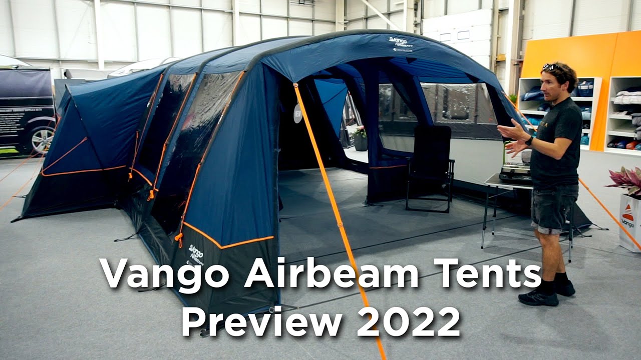 Предварительный обзор палатки Vango Airbeam 2022