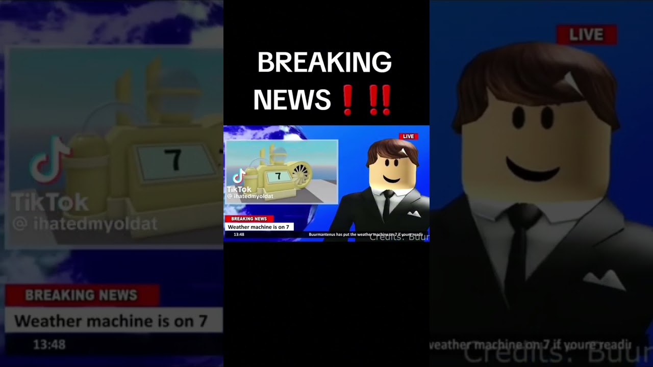 BREAKING NEWS‼️ || CREDITS: Buur || #fpyシ #roblox #animation