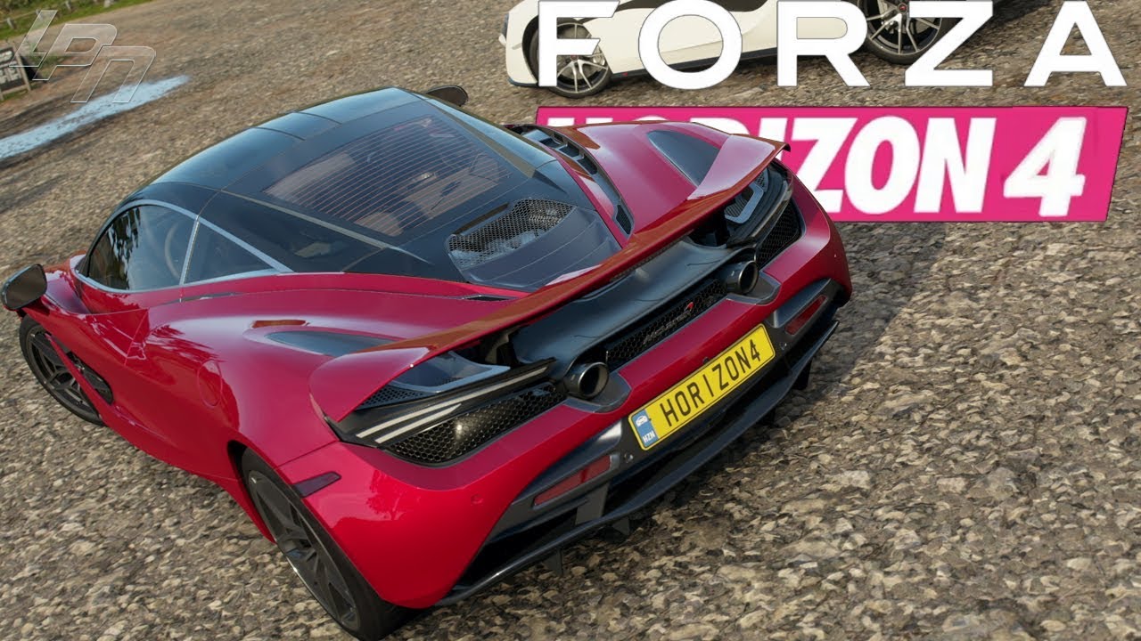 FORZA HORIZON 4 GAMEPLAY - McLaren 720S, Trophy Truck, Fiesta RX & Mclaren Senna!