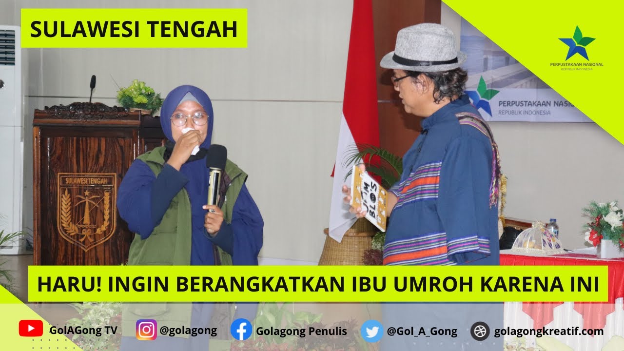 MENULIS KISAH INSPIRATIF BERSAMA DUTA BACA INDONESIA DI SULAWESI TENGAH