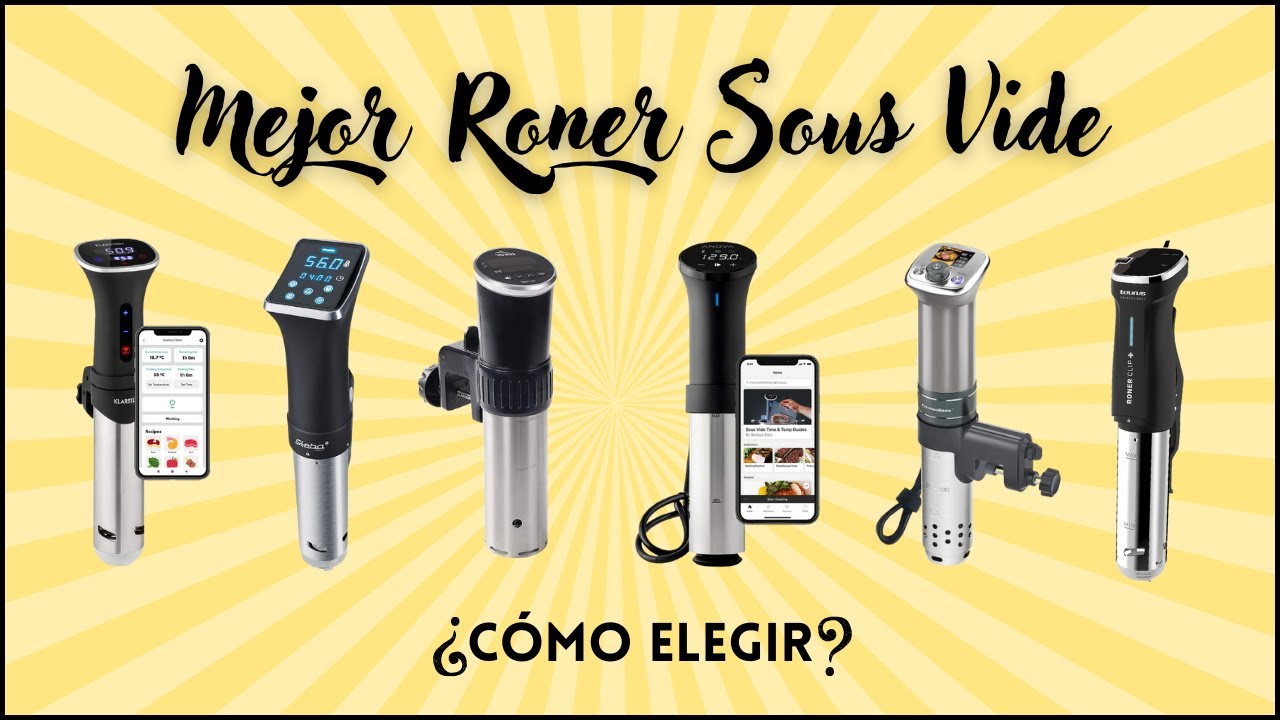 MEJOR RONER SOUS VIDE para Cocinar a baja Temperatura de Amazon del 2021