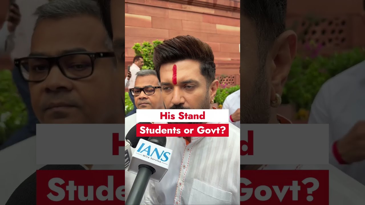 What Did Chirag Paswan Actually Say? #jantarmantar #cjpprotest
