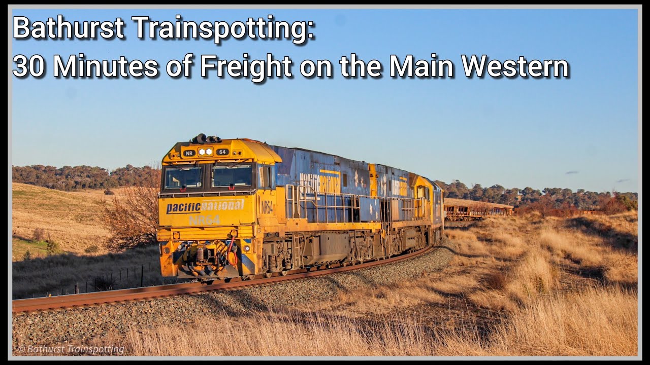 Bathurst Trainspotting: 30 Minutes of Freight on the Main Western