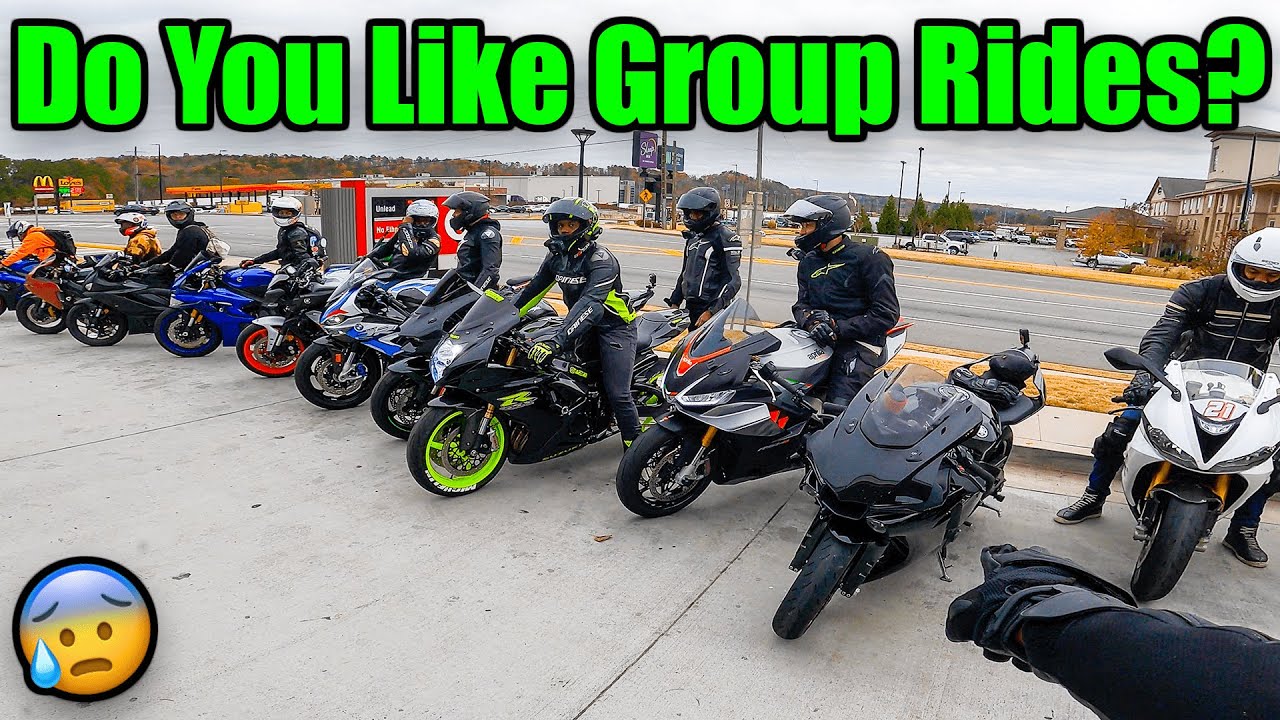 What Happens When 60+ Superbikes Go For A Ride...| M1000rr, RSV4, Ninja H2 SX, R1, Panigale V4 SP2