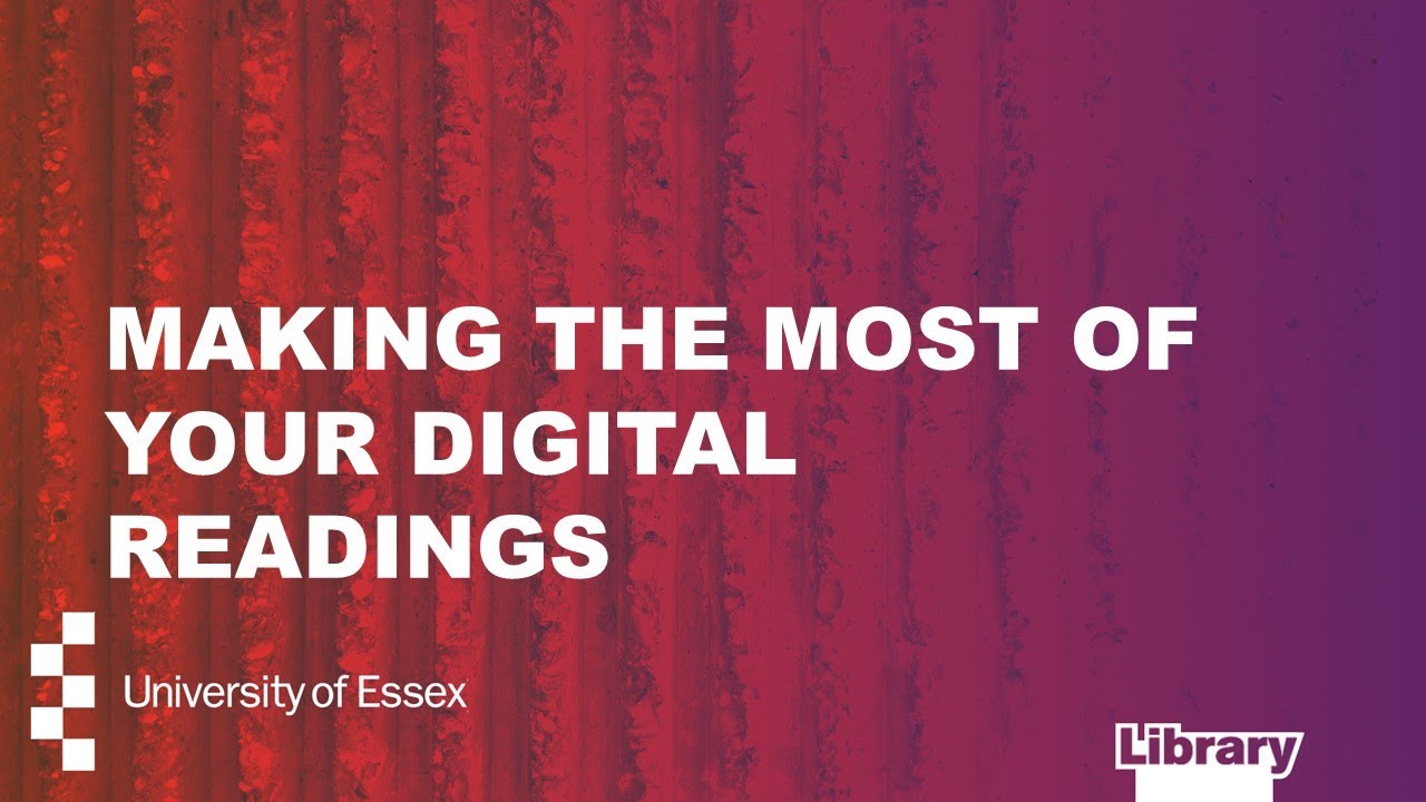 Making the most of your digital readings