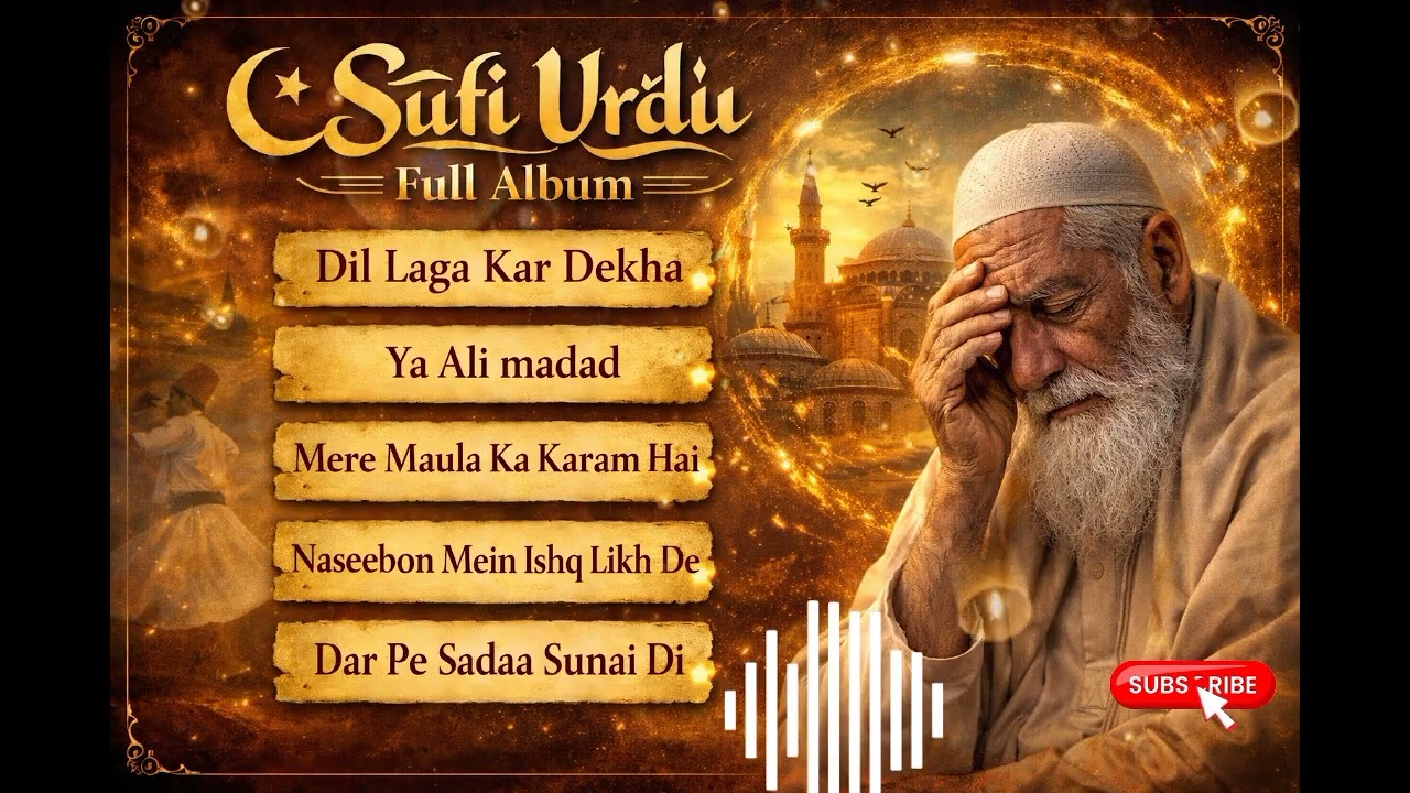 Sufi Urdu Full Album 2026 💔 Dil Laga Kar Dekha |Sufi Songs | Spiritual Qawwali Collection