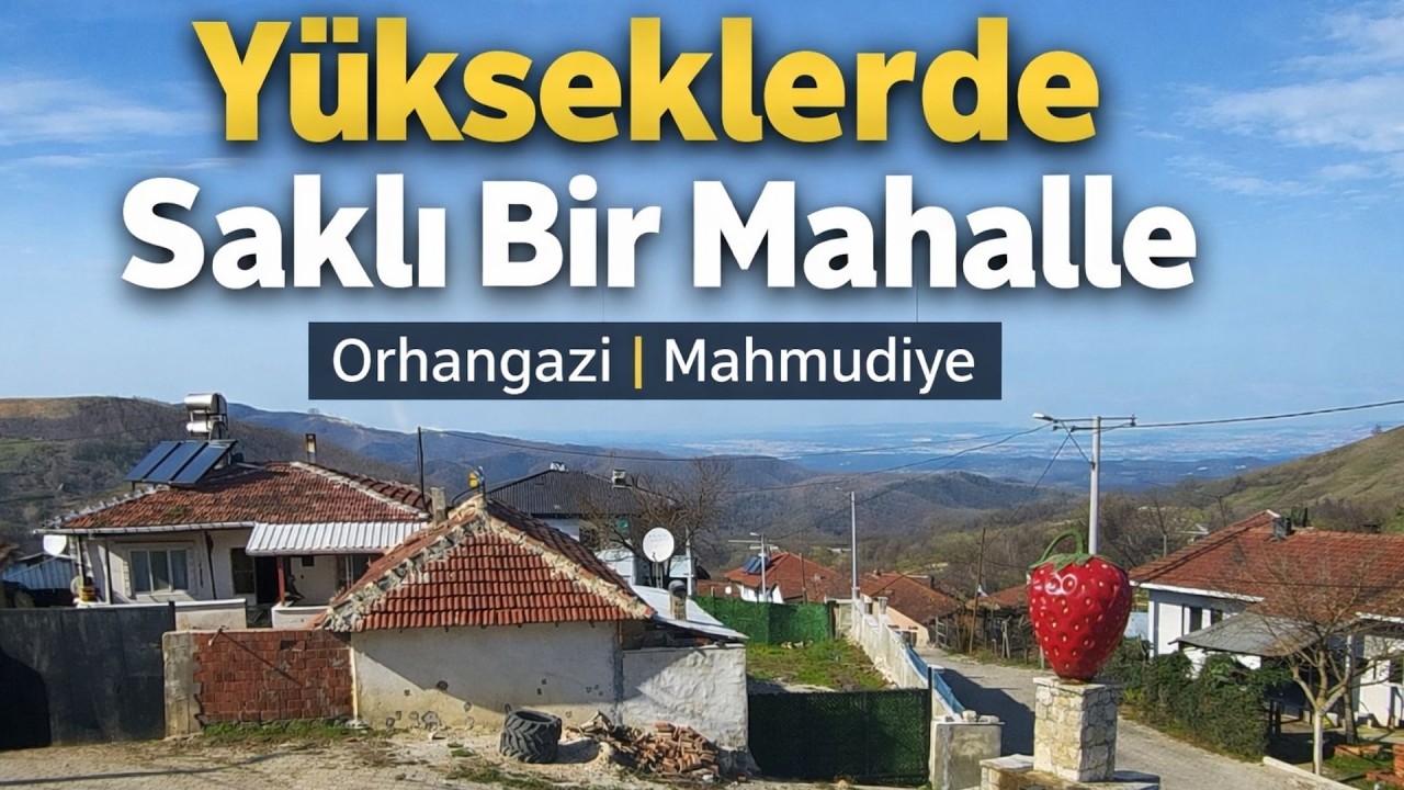Kışın Bile Büyüleyen Bir Yer | Mahmudiye Mahallesi #KöyGezisi #DoğalYaşam #Bursa