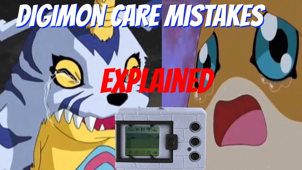 Ошибки ухода: объяснение! | Digimon 20th Anniversary Vpet Digivice