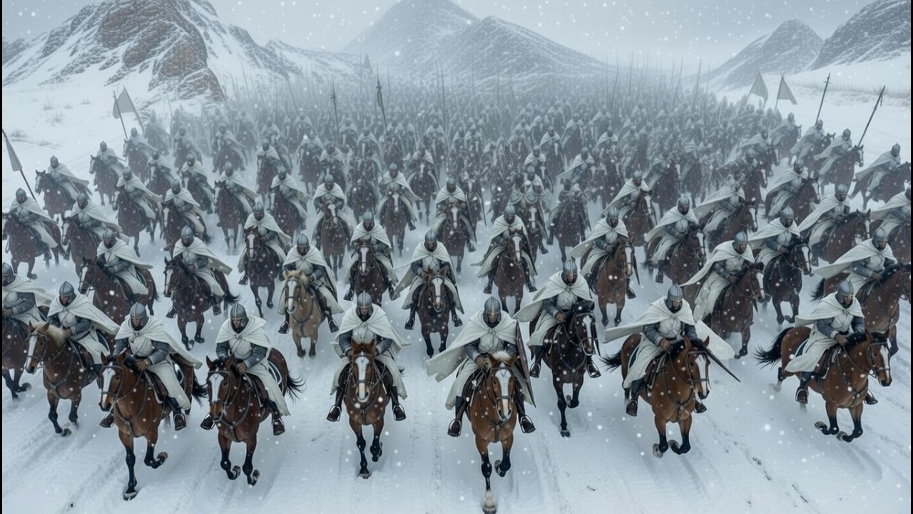 They Prayed Before Marching Into Winter | Medieval Cinematic Prayer & March Music
