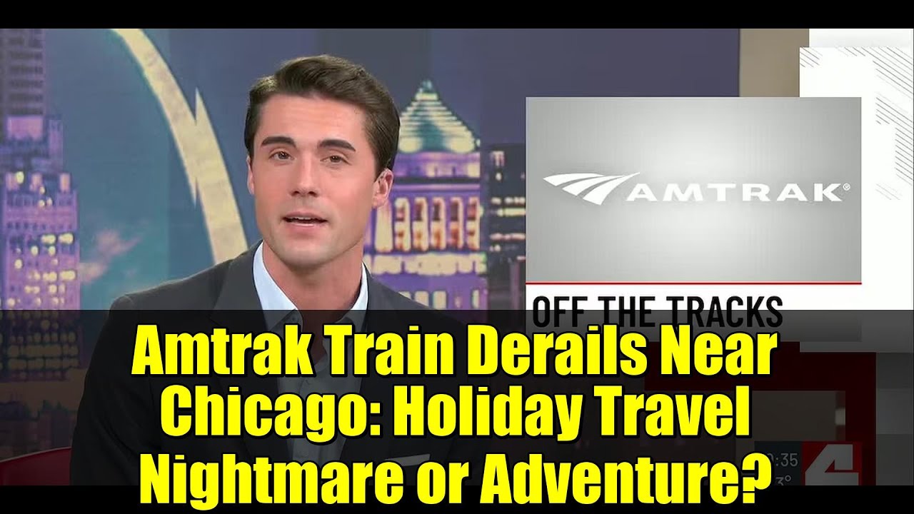Поезд Amtrak сошел с рельсов недалеко от Чикаго: кошмар или приключение во время праздничного пут...