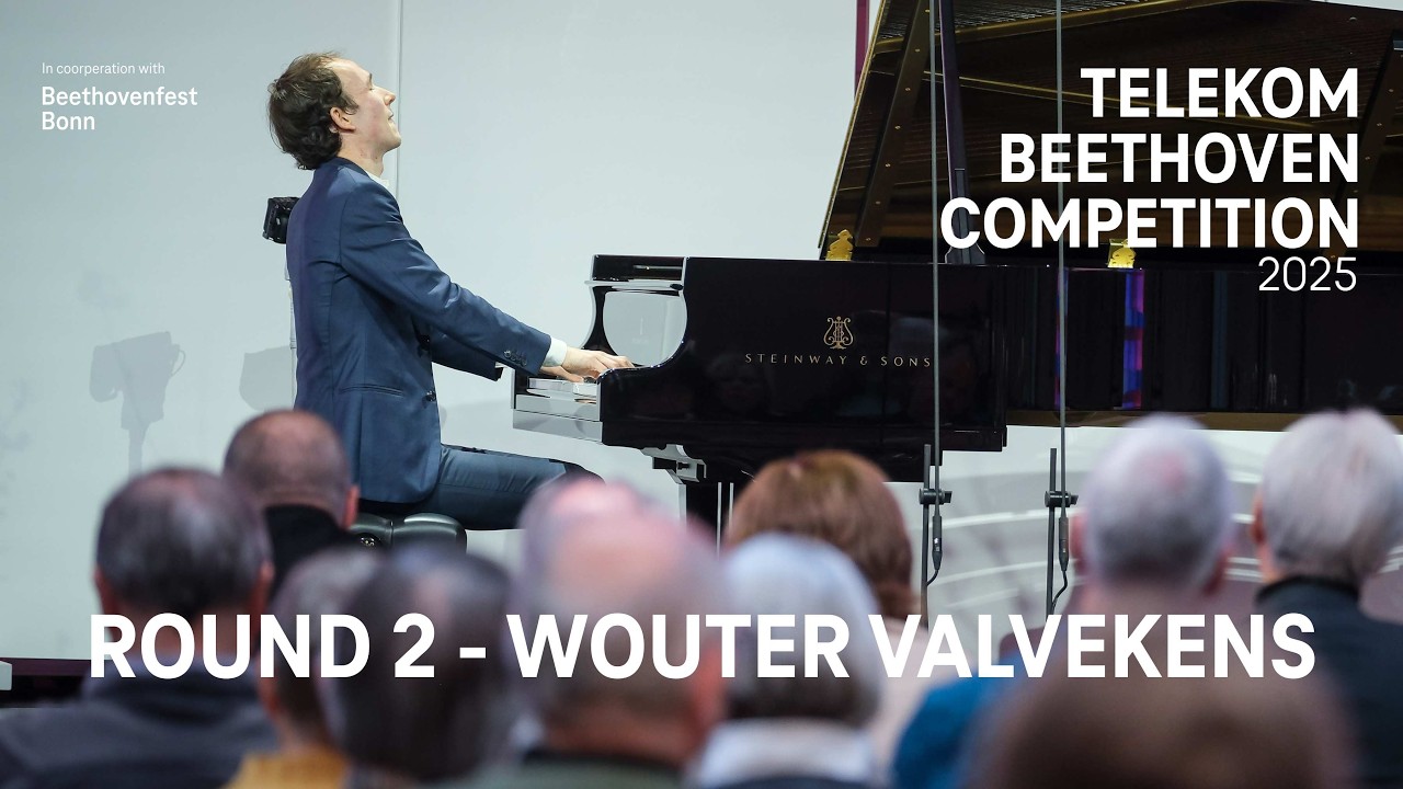 Telekom Beethoven Competition 2025 | Round 2 with Wouter Valvekens