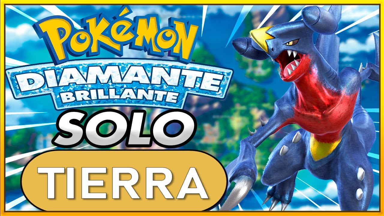ME PODRÉ PASAR POKÉMON DIAMANTE BRILLANTE SOLO CON POKÉMON TIPO TIERRA?
