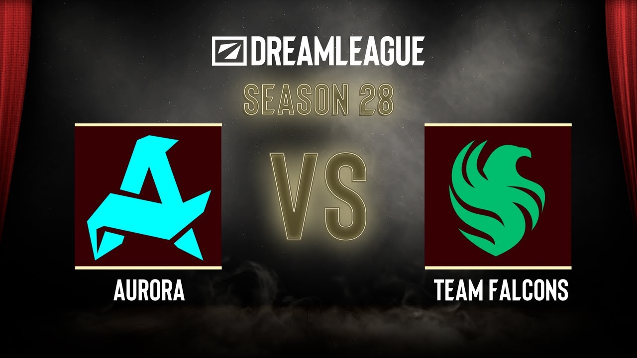 Dota2 - Aurora vs Team Falcons - DreamLeague Season 28 - Group Stage 2