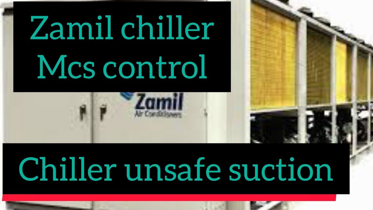 MCS chiller unsafe suction #mcs #chiller #control  #controller #fiter #information #viral #hvac